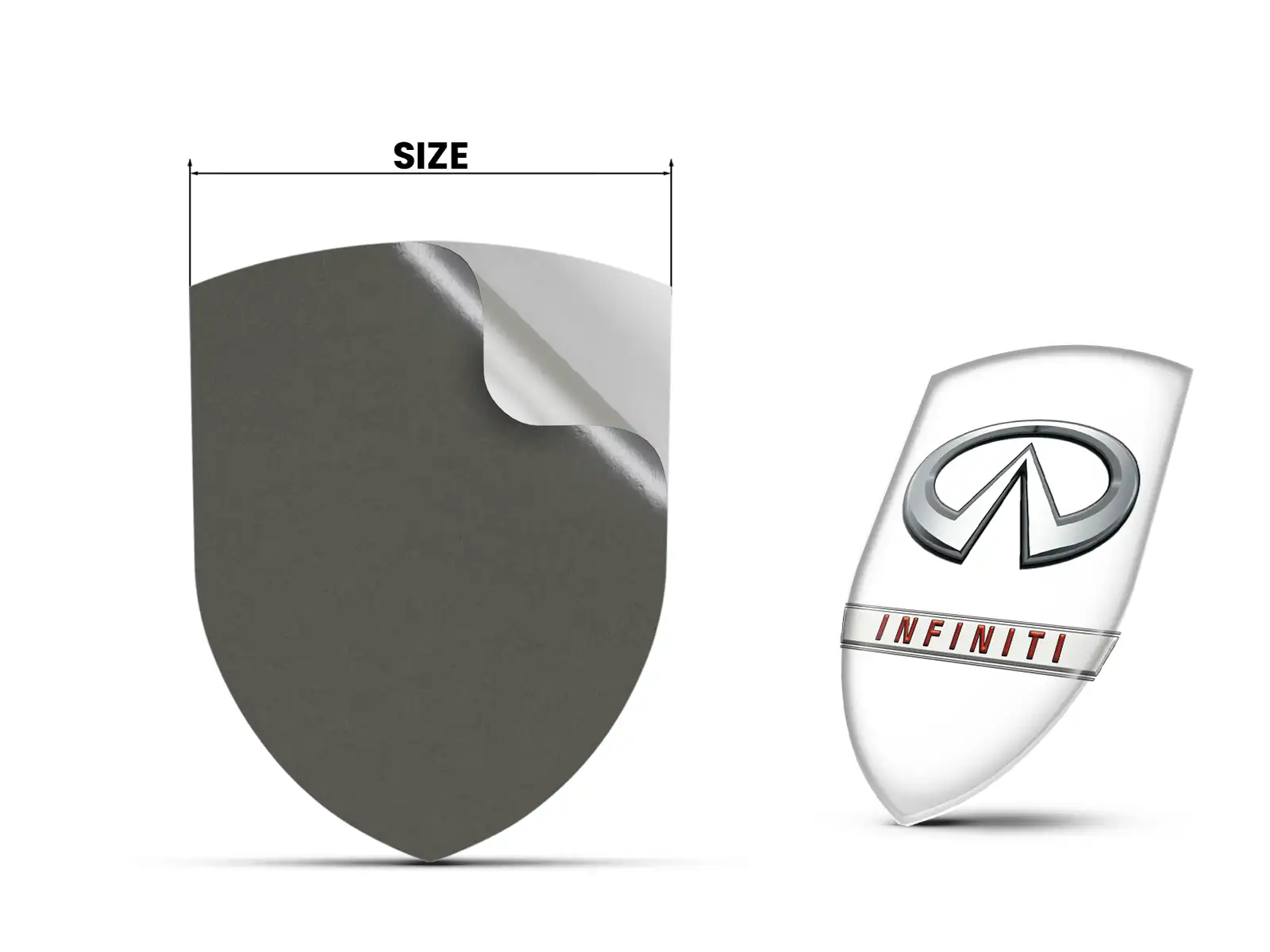 Infiniti Vinyle Auto Course Personnalisable Robuste